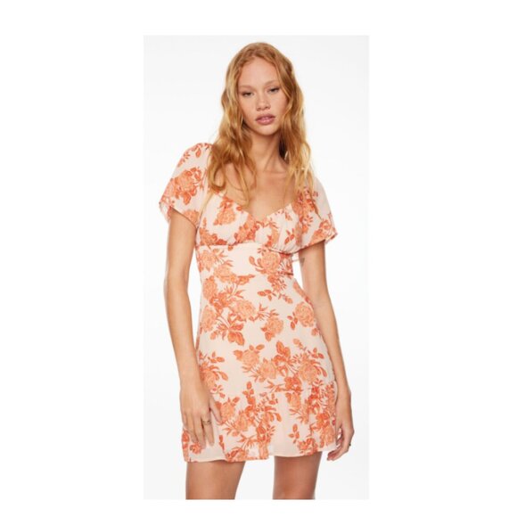 Eliana Flare Mini Dress - Picture 1 of 4